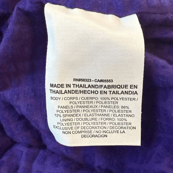 Nike Womens‎ Dri-Fit Long Sleeve Full Zip Element Shield Track Jacket Purple XS - Picture 4 of 10